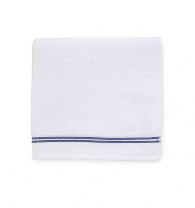 Towels Aura Towels by Sferra Wash / White/Navy Sferra