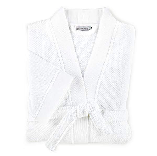 Towels Jubilee Bath Collection by Peacock Alley Robe S/M / White Peacock Alley
