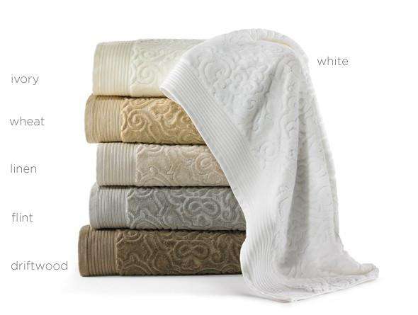 Peacock Alley Chelsea Bath Towel - Ivory