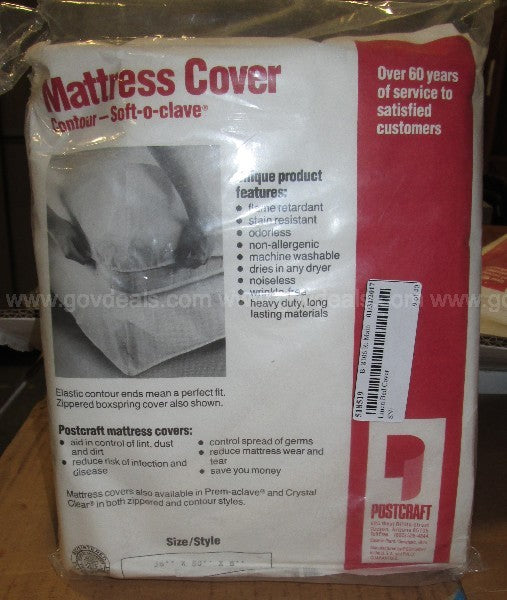 Soft-O-Clave Contour Mattress Cover by Postcraft