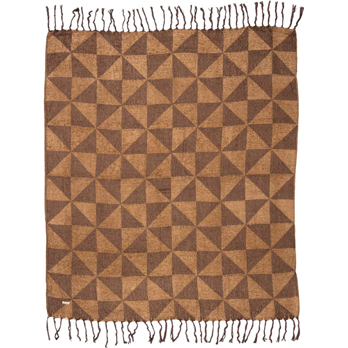 Kendrick Chenille Jacquard Woven Throw by VHC Brands