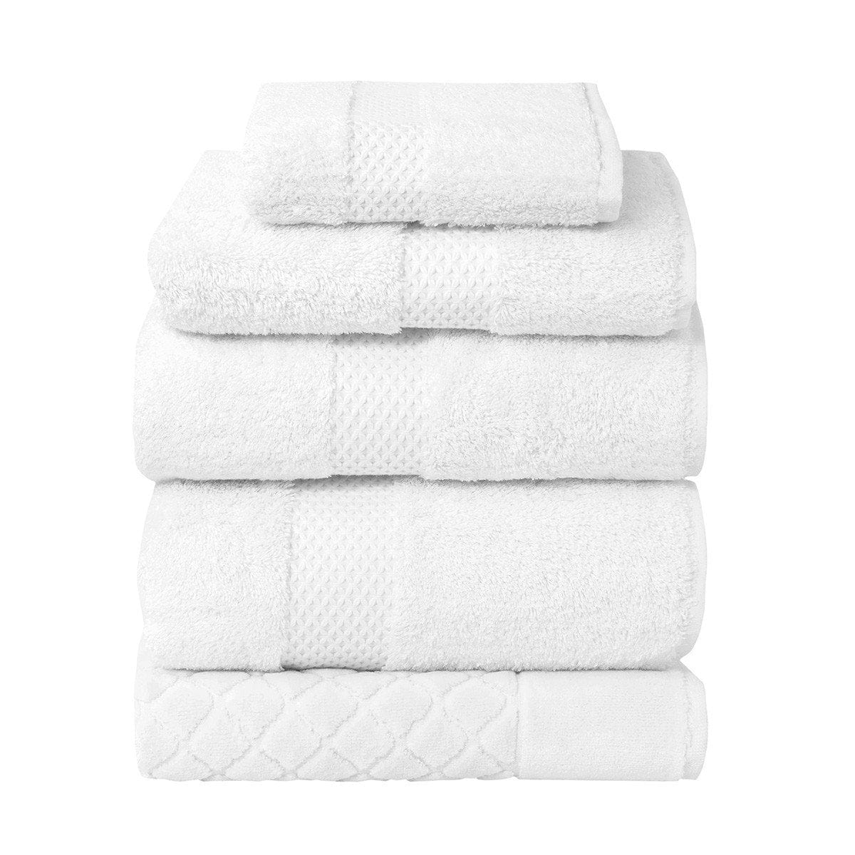 Bath Towels & Washcloths Etoile Towels by Yves Delorme Wash Cloth 13 x 13 in / Blanc Yves Delorme