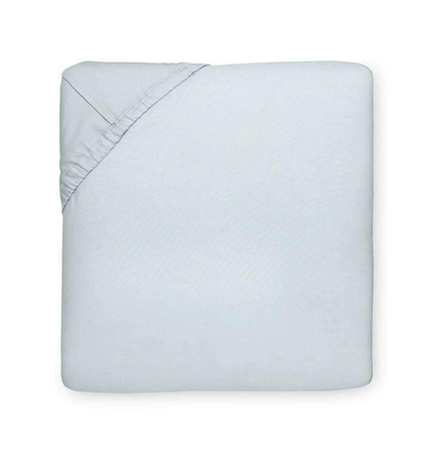 Fitted Sheets Celeste Fitted Sheet by Sferra Twin 39x75x17 / Ice Sferra