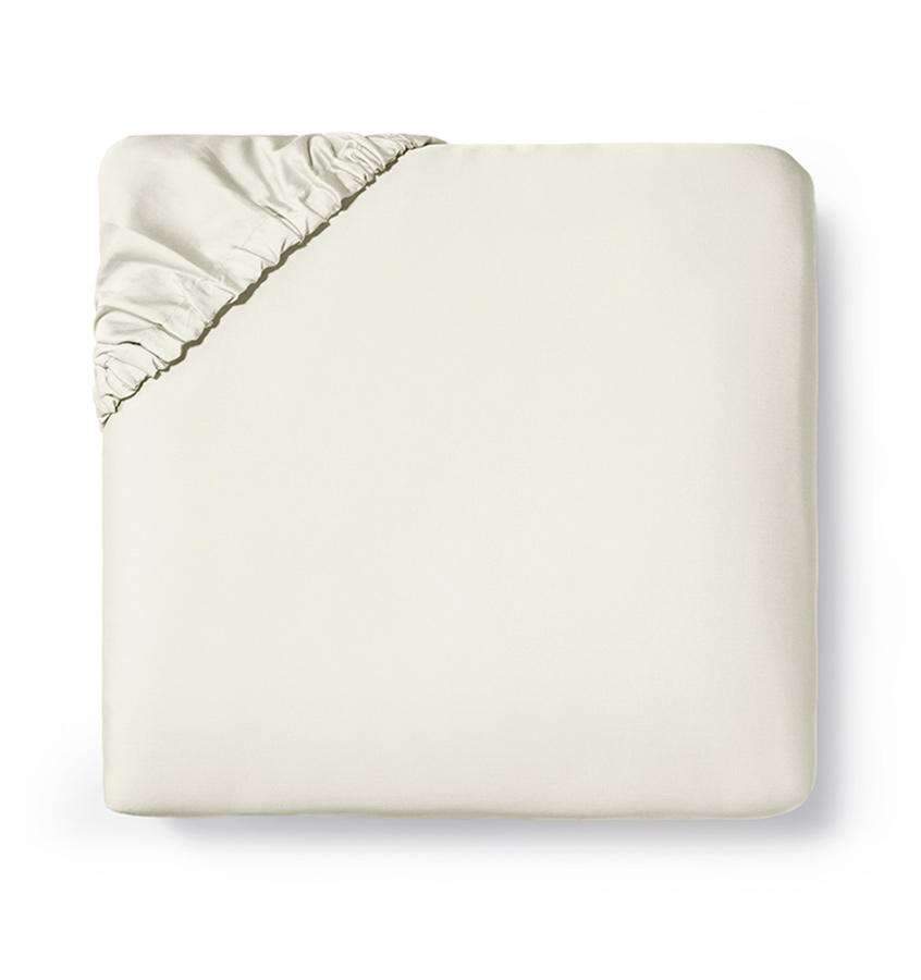 Fitted Sheets Fiona Fitted Sheet by Sferra Twin 39x75x17 / Ivory Sferra