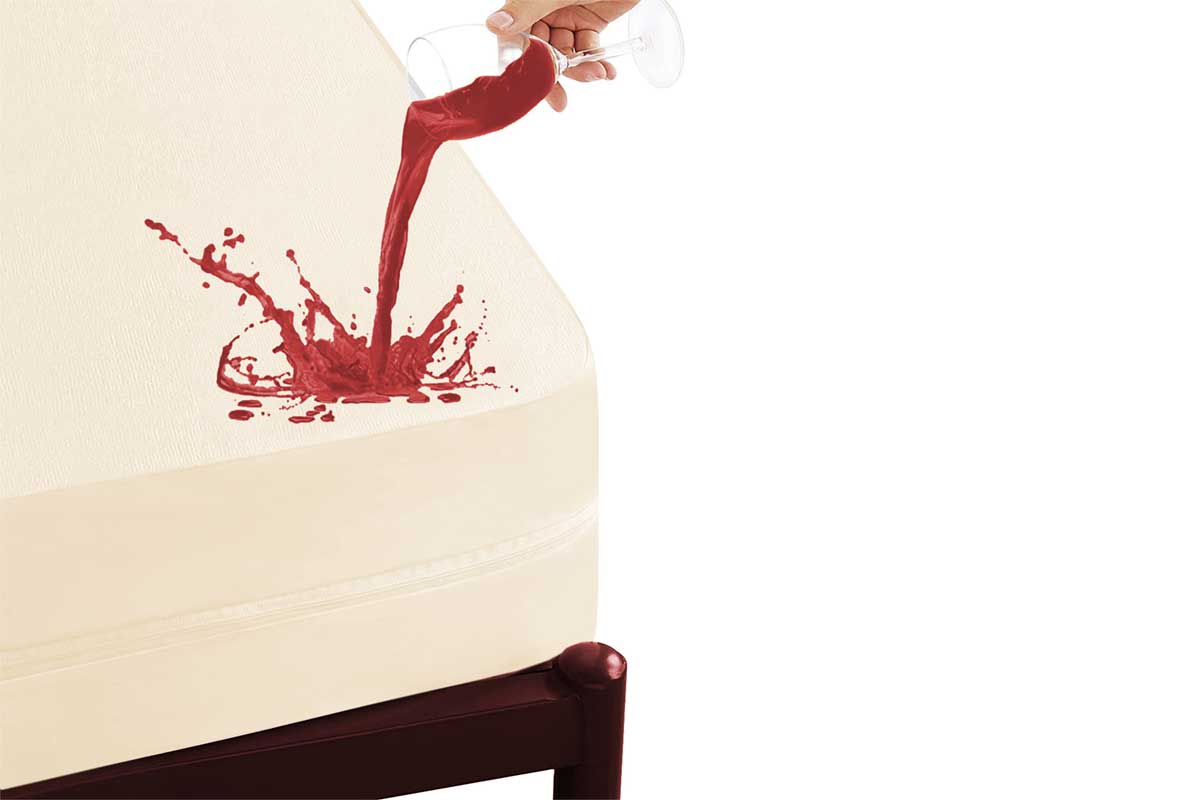 Organic Cotton Waterproof Mattress Encasement by Sleep & Beyond