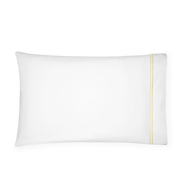 Pillowcases Grande Hotel Pillowcase Pair by Sferra Standard 22x33 / White/Banana Sferra