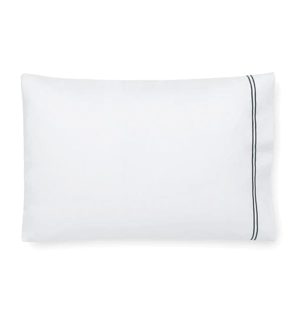 Pillowcases Grande Hotel Pillowcase Pair by Sferra Standard 22x33 / White/Black Sferra
