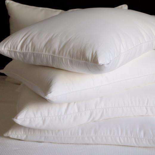 Silk Filled Pillow with Cotton Shell by MA-La Seta