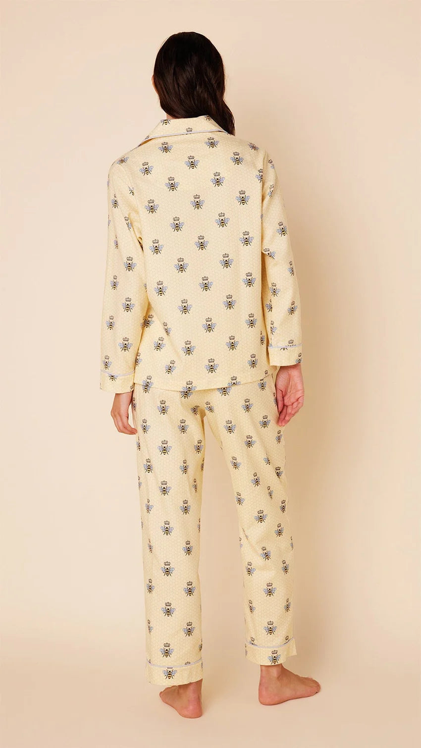 Queen Bee Flannel Pajama by The Cat's Pajamas