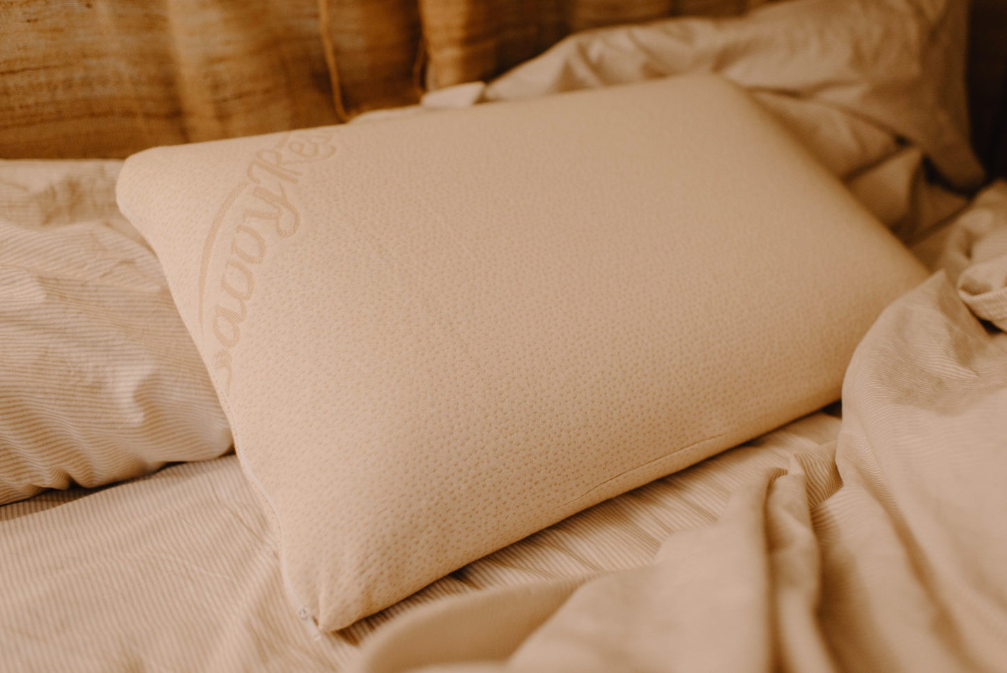 Natural Talalay Latex Pillow by Savvy Rest
