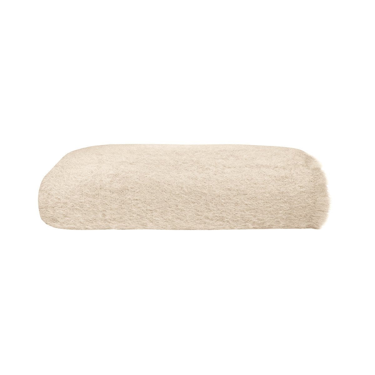 Blankets Mohair Blanket by Yves Delorme Sable Yves Delorme