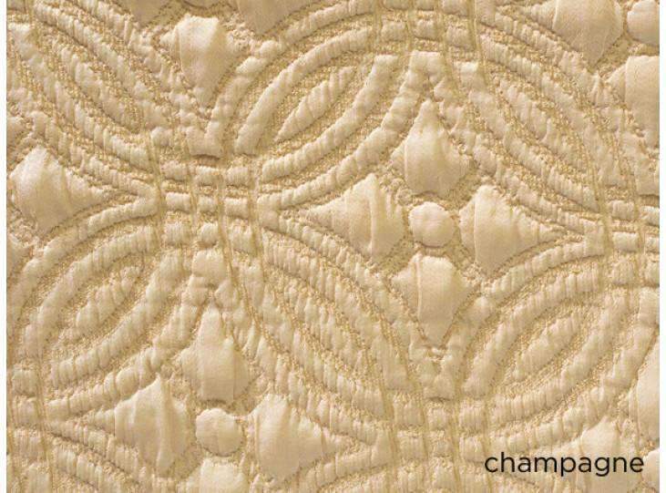 Coverlets Lucia Coverlet Champagne / Twin 69x90 Peacock Alley