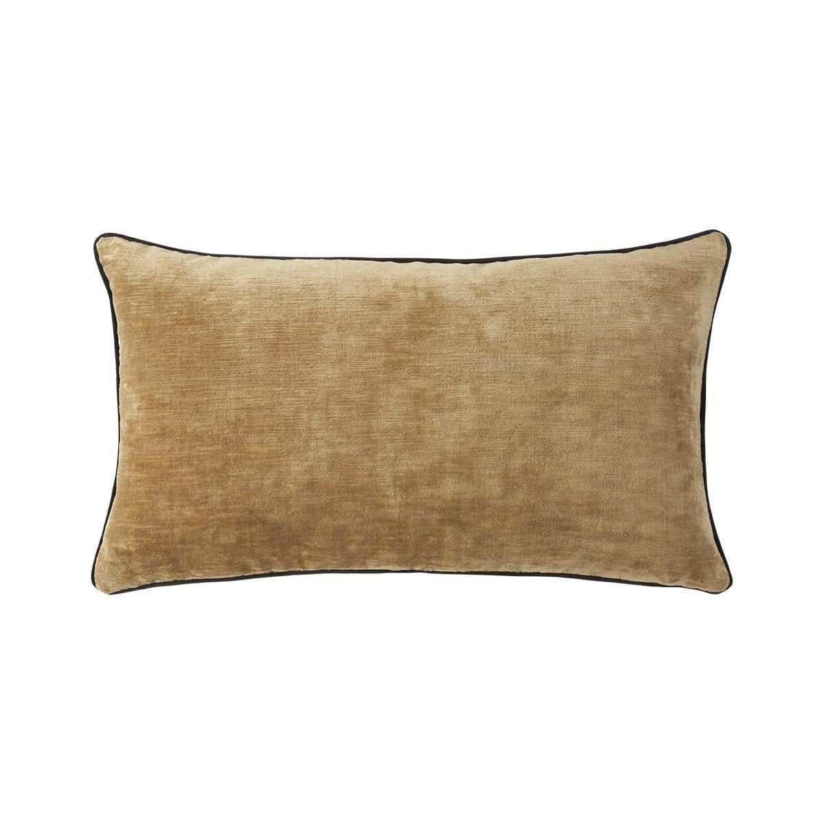 Decorative Pillows Iosis Boromée Decorative Pillow by Yves Delorme Daim (Wheat) / 13 x 22 in Yves Delorme