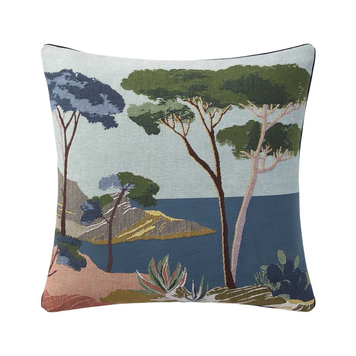 Decorative Pillows Iosis Cigales Decorative Pillow by Yves Delorme AzurP Yves Delorme