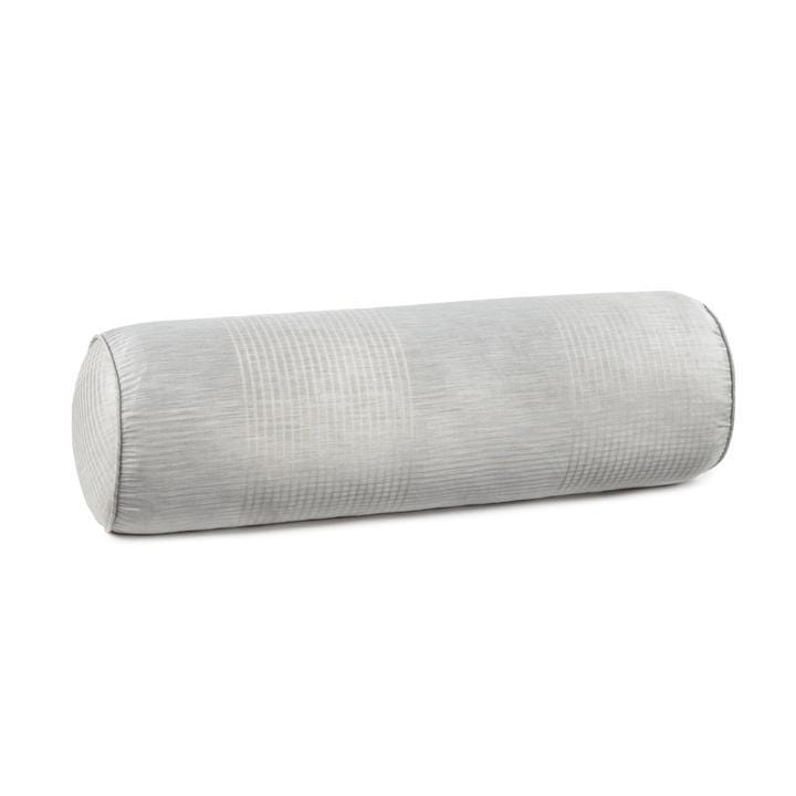 Decorative Pillows Matteo Plaid Decorative Pillow by Peacock Alley Bolster - 9" x 28" / Pewter Peacock Alley