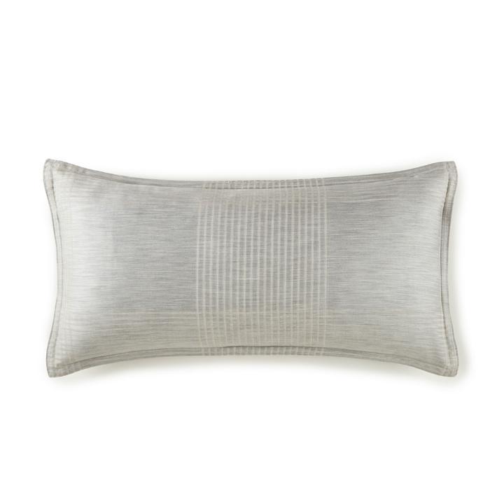 Decorative Pillows Matteo Plaid Decorative Pillow by Peacock Alley Oblong - 12" x 24" / Pewter Peacock Alley