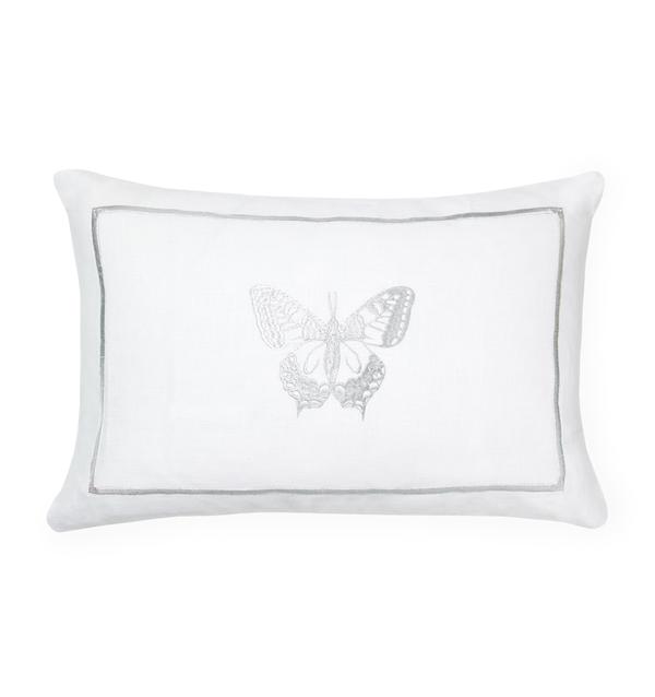 Decorative Pillows Papilio Decorative Pillow White/Silver Sferra