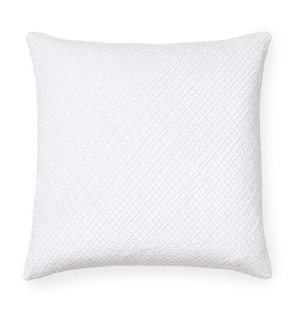 Decorative Pillows Traliccio Decorative Pillow by Sferra White Sferra