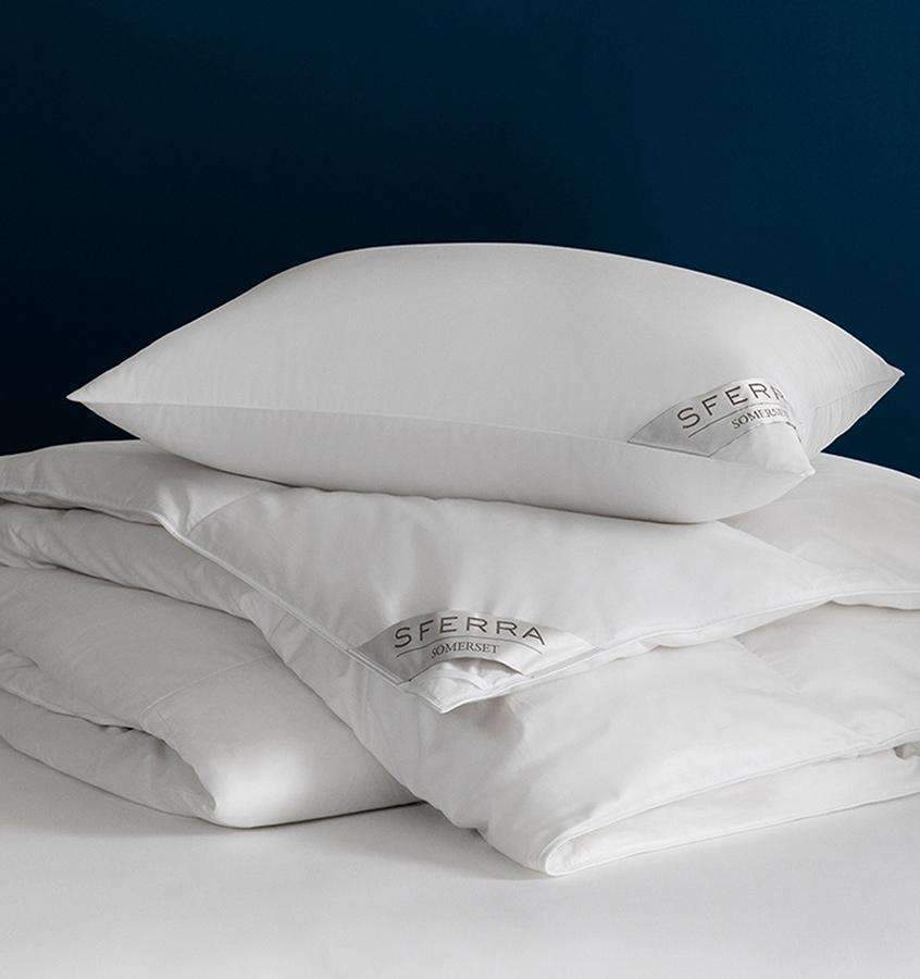 Peacock Alley White Goose Down Pillow - Standard Firm / White