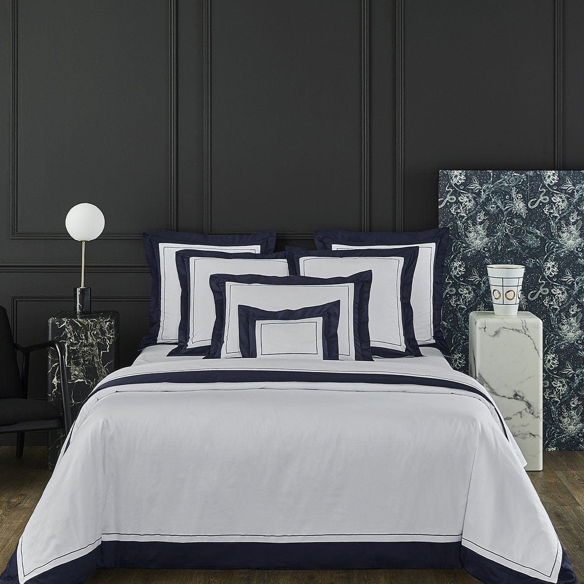 Duvet Covers Lutece Duvet Cover by Yves Delorme Yves Delorme