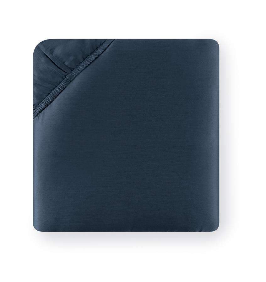 Fitted Sheets Giotto Fitted Sheet by Sferra Twin 39x75x17 / Navy Sferra