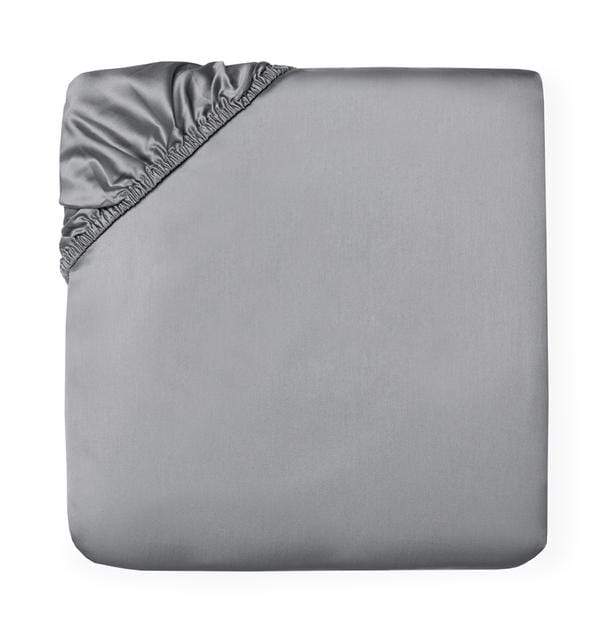 Fitted Sheets Giotto Fitted Sheet by Sferra Twin 39x75x17 / Slate Sferra