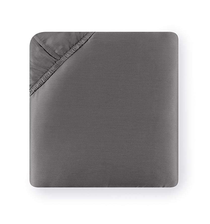 Fitted Sheets Giotto Fitted Sheet by Sferra Twin 39x75x17 / Titanium Sferra