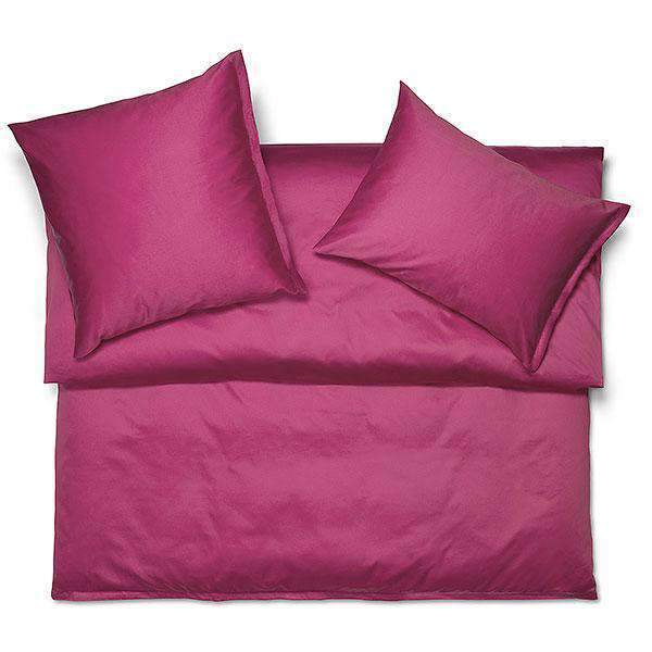 Fitted Sheets Sateen Noblesse Cal King Fitted Sheet by Schlossberg Framboise Schlossberg