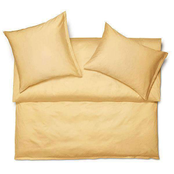 Fitted Sheets Sateen Noblesse Queen Fitted Sheet by Schlossberg Caramel Schlossberg