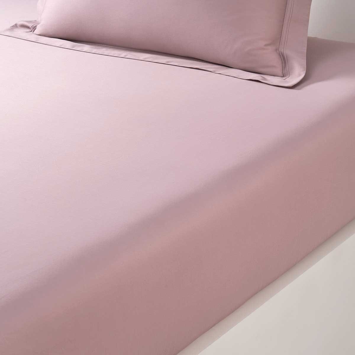 Fitted Sheets Triomphe Fitted Sheet by Yves Delorme Twin 41x79" / Lila Yves Delorme
