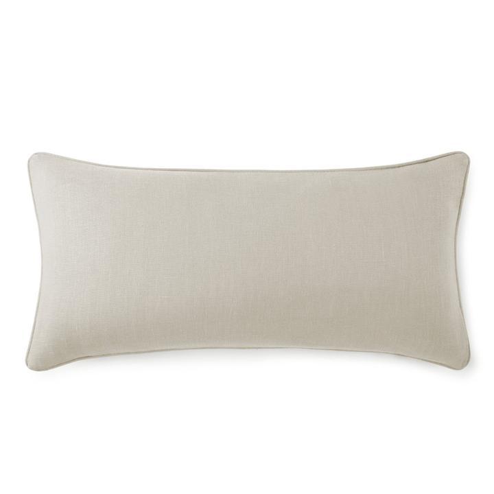 Mandalay Decorative Pillows by Peacock Alley Oblong Pillow - 12" x 24" / Platinum Peacock Alley