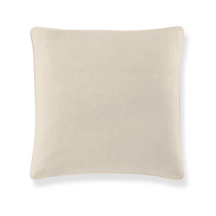 Mandalay Decorative Pillows by Peacock Alley Square - 22" x 22" / Linen Peacock Alley