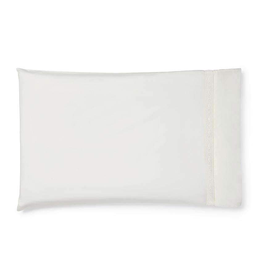 Pillowcases Giza 45 Lace Pillowcase Pair by Sferra Standard 22x33 / Ivory Sferra
