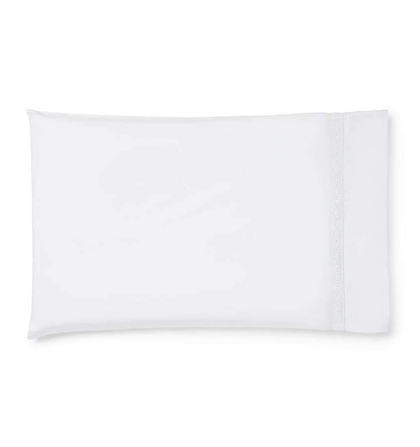 Pillowcases Giza 45 Lace Pillowcase Pair by Sferra Standard 22x33 / White Sferra
