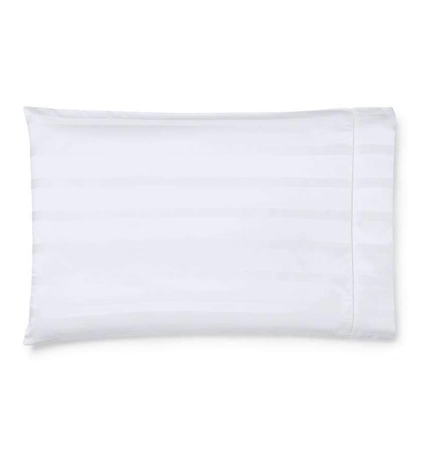 Pillowcases Giza 45 Stripe Pillowcase Pair by Sferra Standard 22x33 / White Sferra