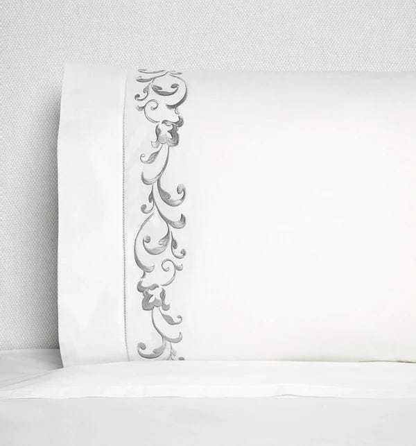 Pillowcases Griante Pillowcase Pair by Sferra Standard / White/Flint Sferra