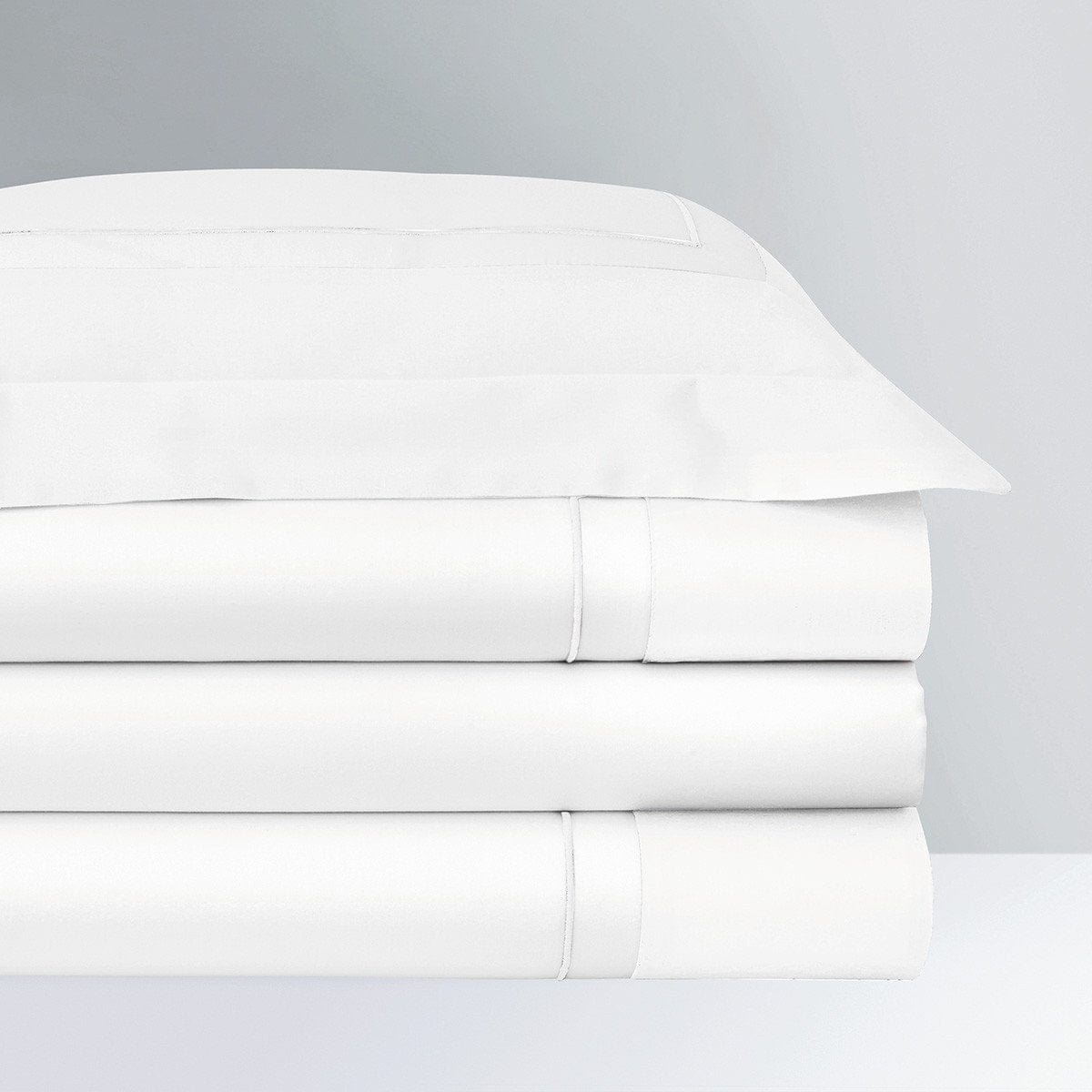 Pillowcases Lutece Pillowcase by Yves Delorme Standard / Blanc Yves Delorme