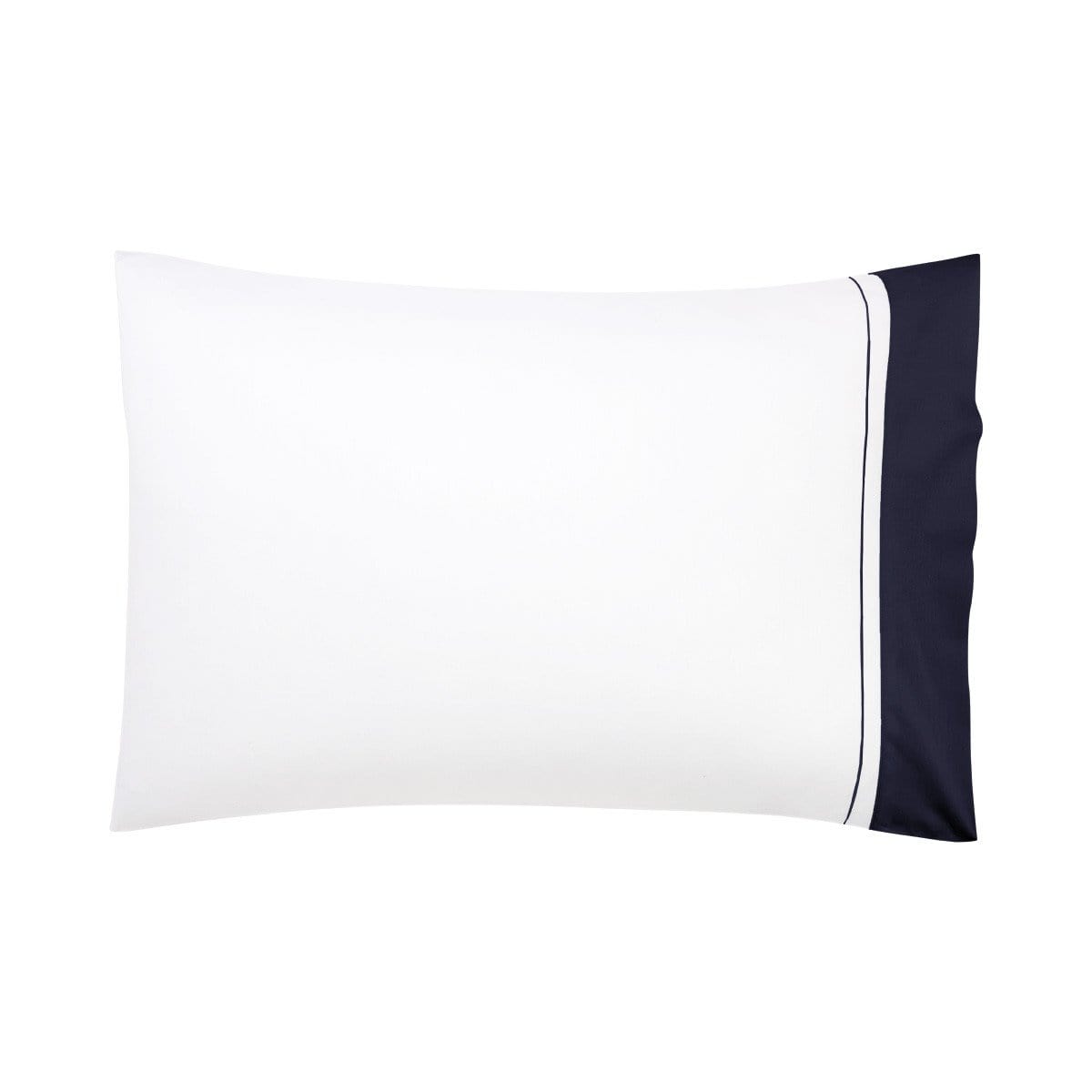 Pillowcases Lutece Pillowcase by Yves Delorme Standard / Marine Yves Delorme