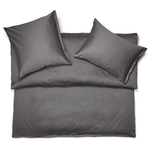 Pillowcases Sateen Noblesse King Pillowcase Pair by Schlossberg Basalte Schlossberg