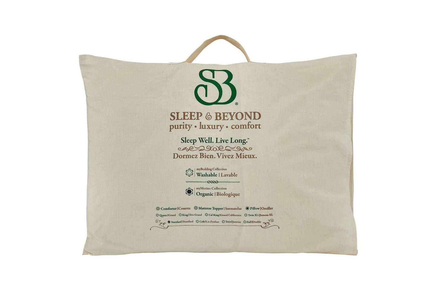 Pillows myMerino® Pillow by Sleep & Beyond Sleep & Beyond