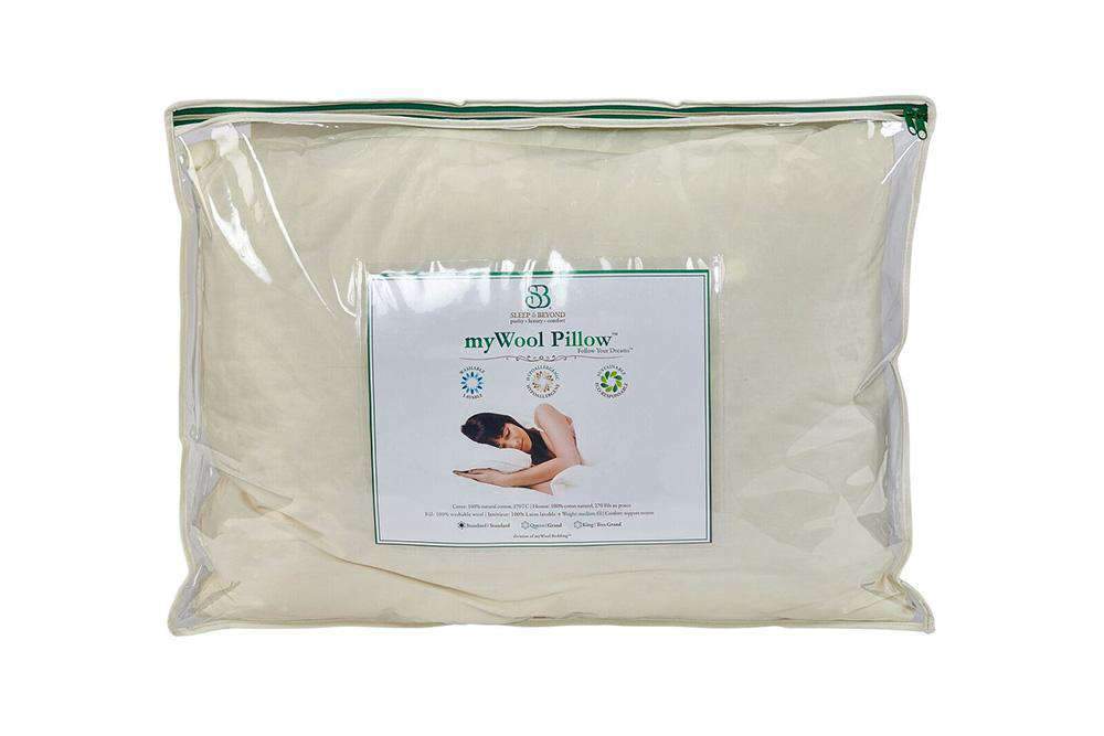 Pillows myWool Pillow™ by Sleep & Beyond Sleep & Beyond