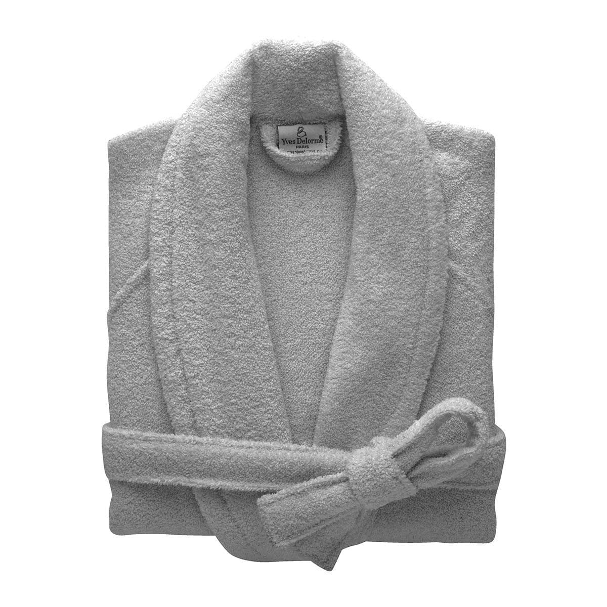 Robes Etoile Bath Robe by Yves Delorme Platine / S Yves Delorme
