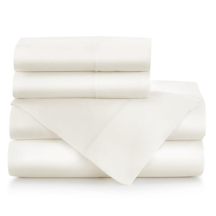 Sheet Sets Soprano Sateen Sheet Set by Peacock Alley Twin / Ivory Peacock Alley