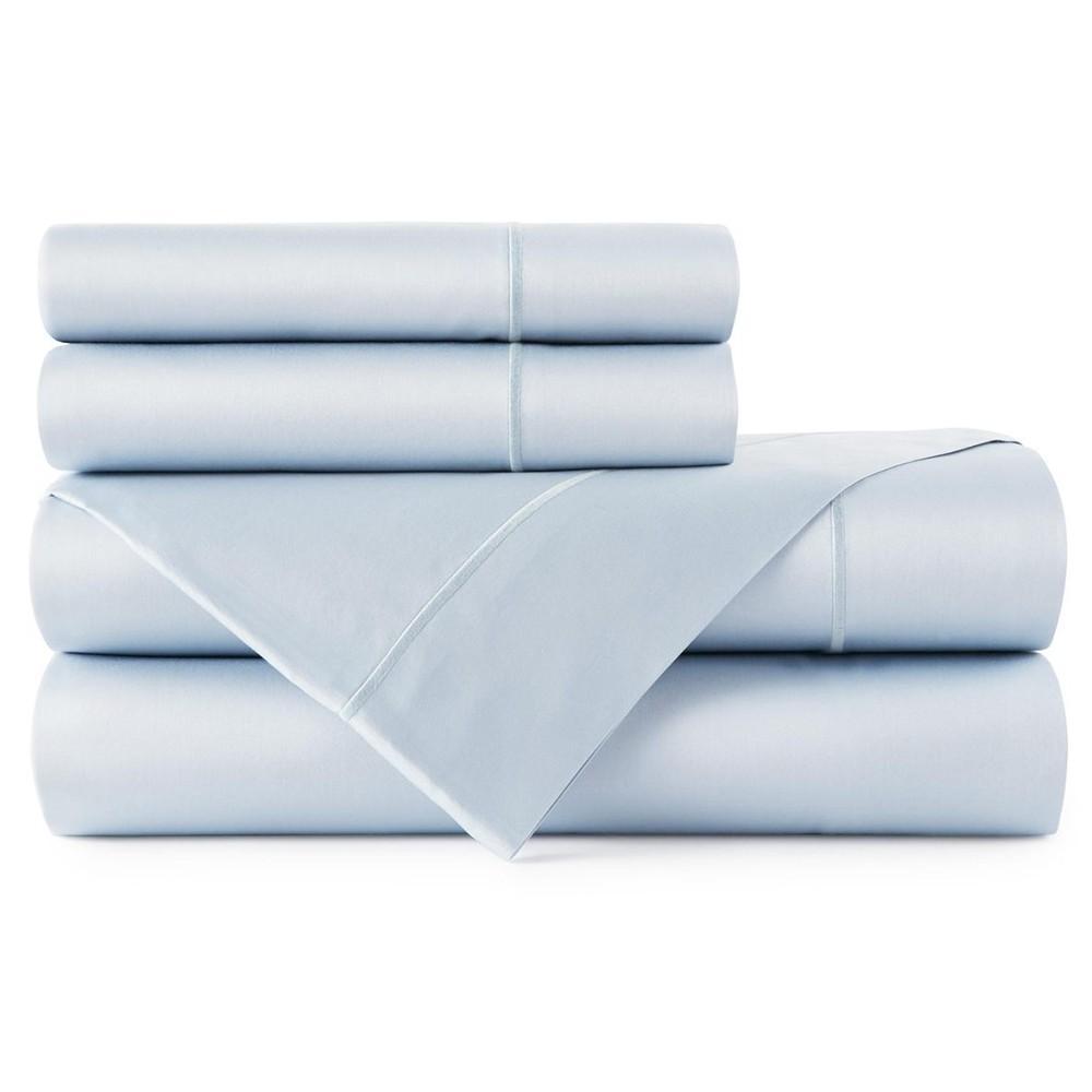 Sheets Soprano Pillowcase Pair by Peacock Alley Standard 20x30 / Barley Blue Peacock Alley