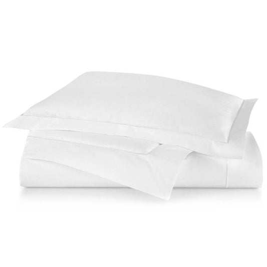 Soprano II Sateen Duvet Cover by Peacock Ally Twin/Twin XL - 68" x 90" / White Everett Stunz