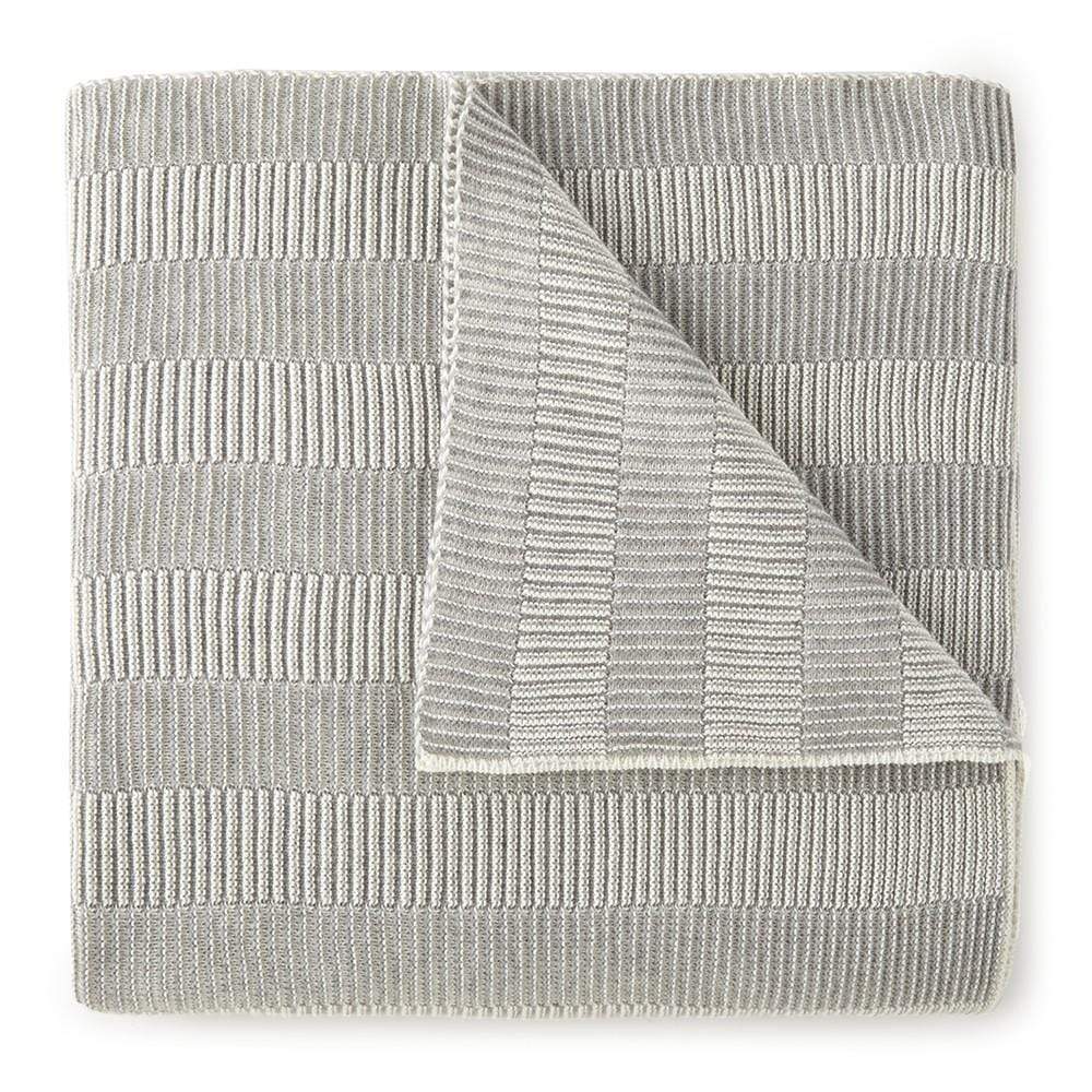 Throws Melbourne Throw by Peacock Alley Gray Peacock Alley