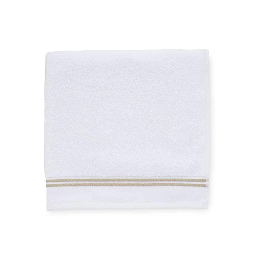 Towels Aura Towels by Sferra Wash / White/Almond Sferra