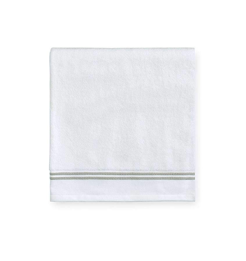 Towels Aura Towels by Sferra Wash / White/Celadon Sferra