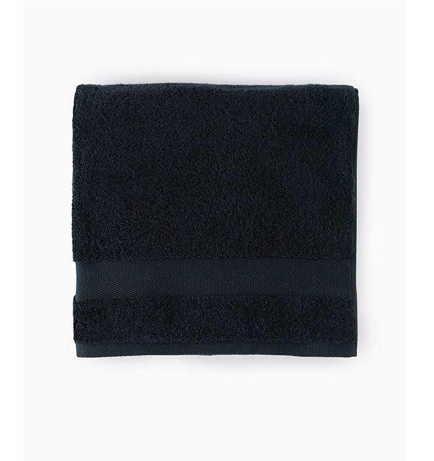 Towels Bello Towel by Sferra Wash 12x12 / Black Sferra